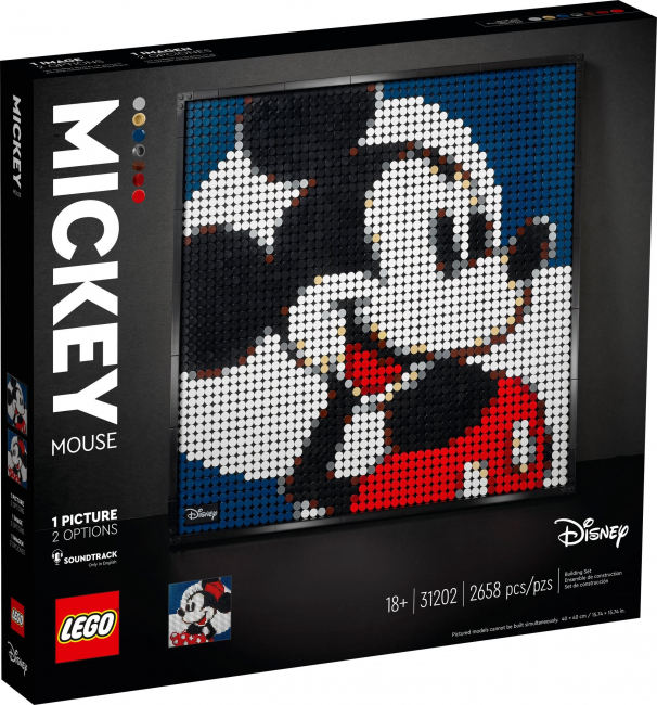 lego art minnie mouse