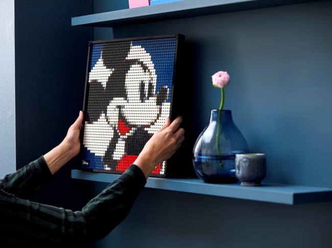 lego art mickey mouse