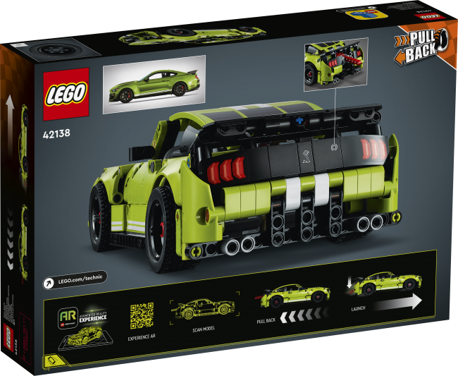 mustang lego technic