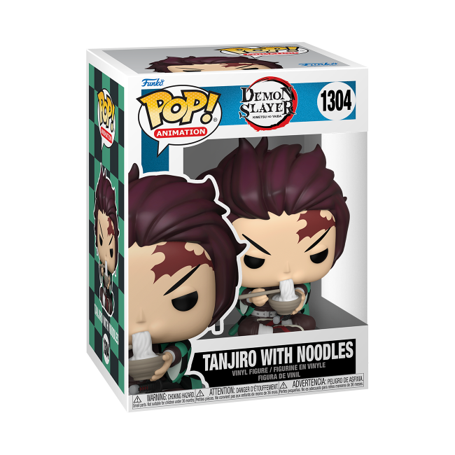 Demon Slayer Box set saving with tanjiro funko pop