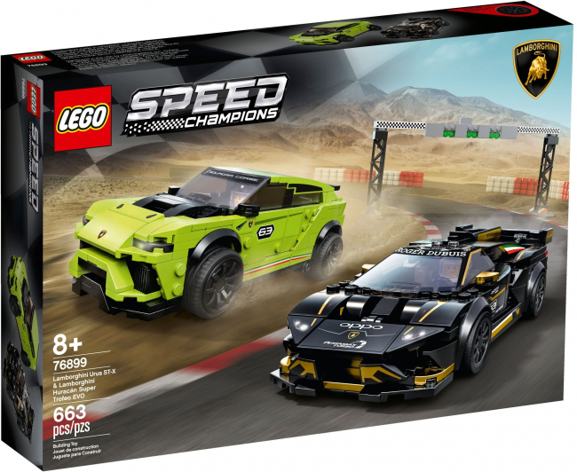 Lego Speed Champions Lamborghini Urus St X Lamborghini Huracan Super Trofeo Evo 76 Xs Zaislai