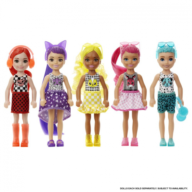 barbie color rainbow